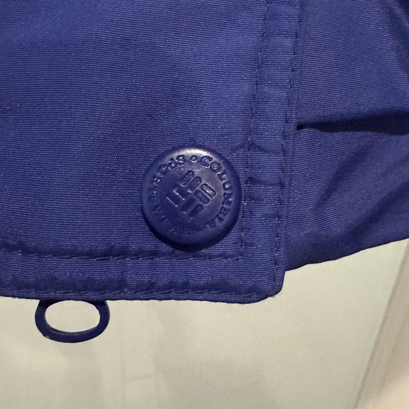 Columbia Vintage 90s Purple Black Ski Jacket Women’s S Teal Trim - Picture 7 of 17